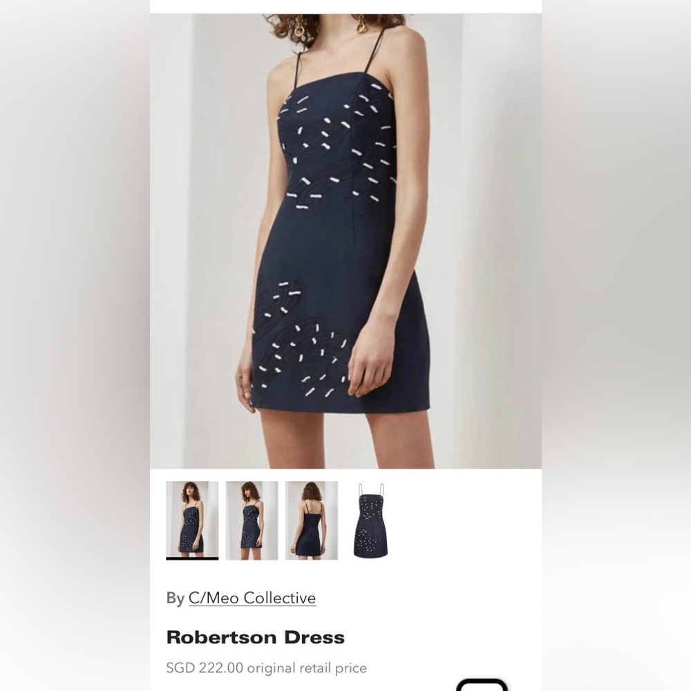 c/meo collective Robertson dress XS